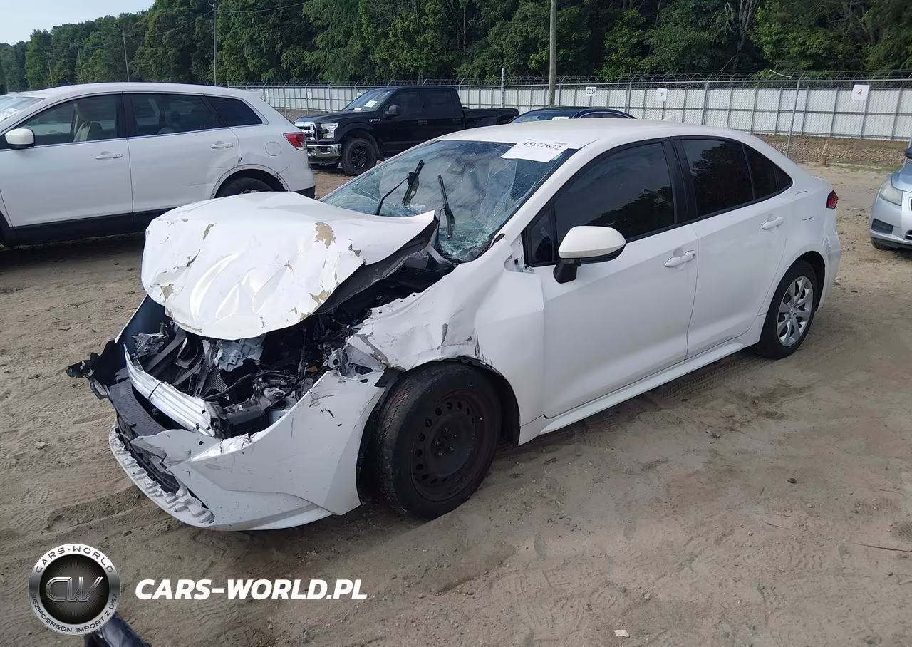 2021 Toyota Corolla Le VIN:JTDEPMAE6MJ133154 - 2
