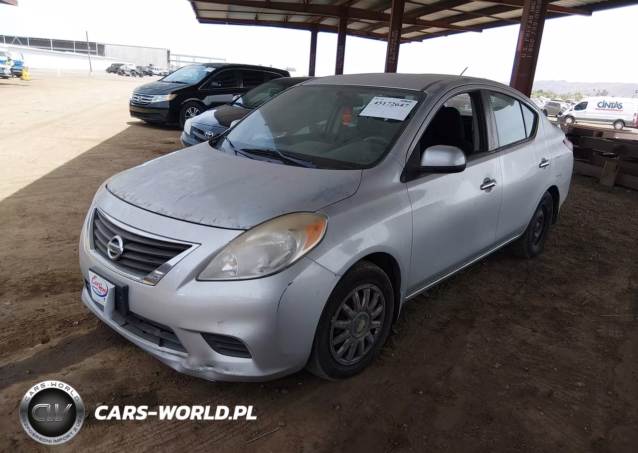 2013 Nissan Versa 1.6 Sv VIN:3N1CN7AP5DL862421 - 2