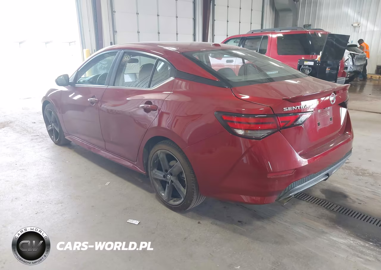 2021 Nissan Sentra Sr Xtronic Cvt VIN:3N1AB8DV3MY321063 - 3