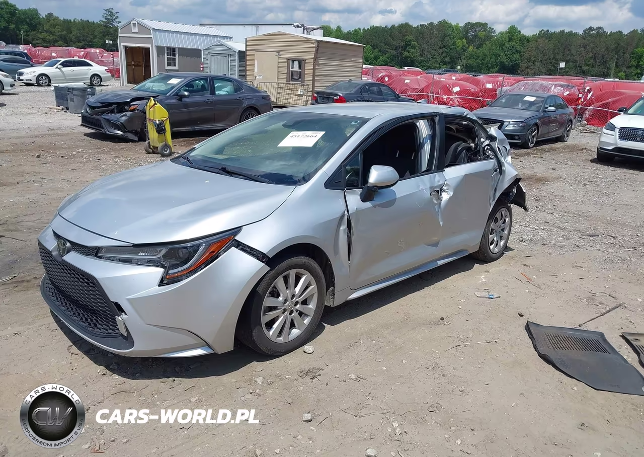 2022 Toyota Corolla Le VIN:JTDEPMAE0NJ190662 - 2