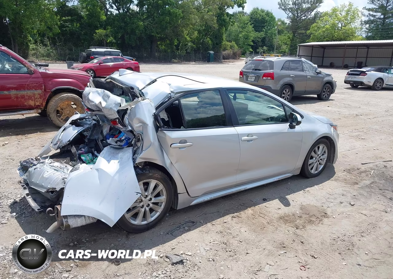2022 Toyota Corolla Le VIN:JTDEPMAE0NJ190662 - 4
