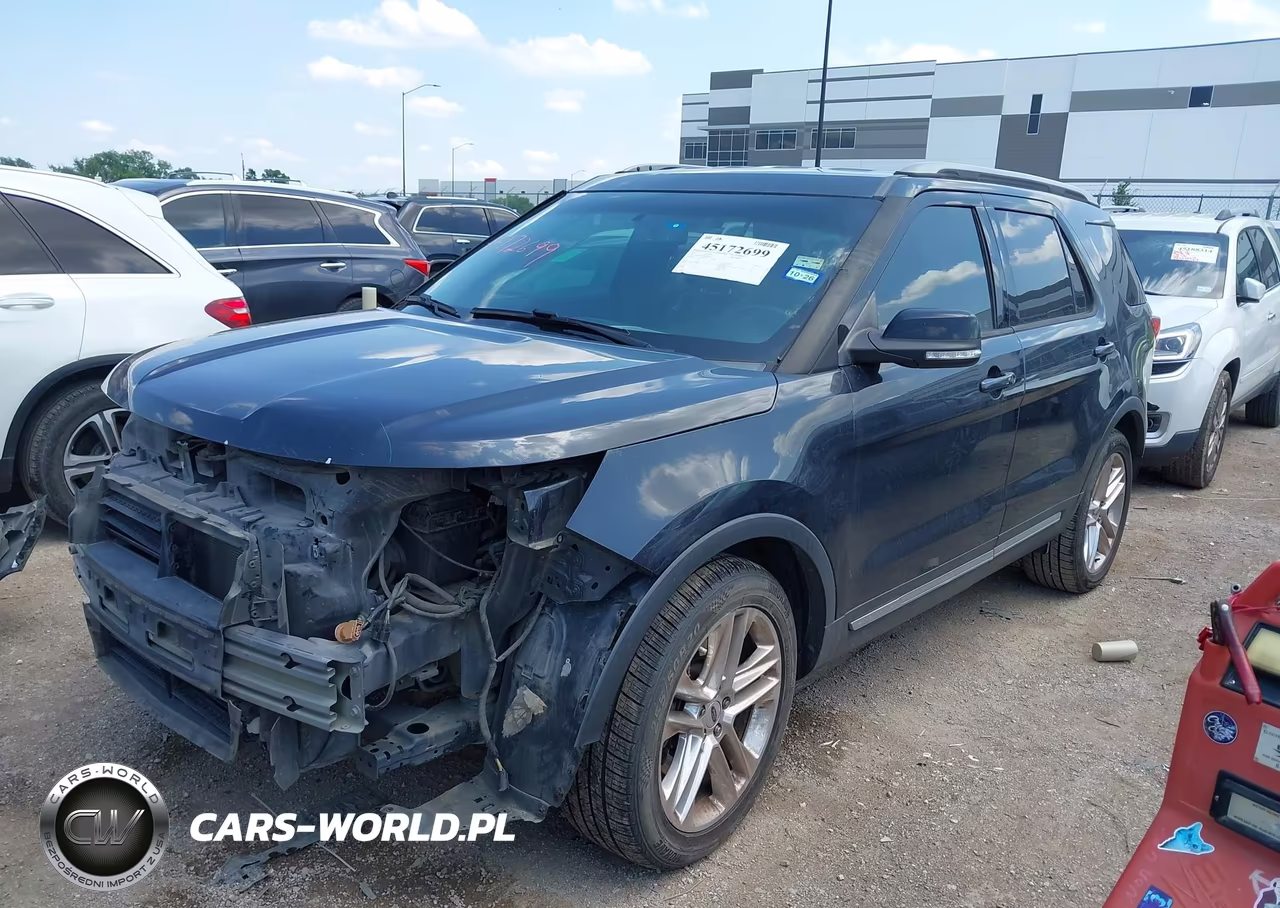 2017 Ford Explorer Xlt VIN:1FM5K7D89HGB39132 - 2