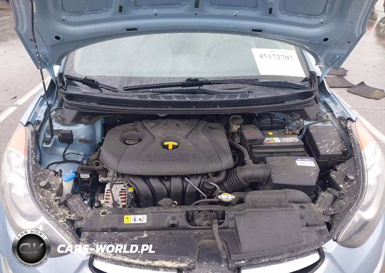 2012 Hyundai Elantra Gls (Ulsan Plant) VIN:KMHDH4AE3CU384568 - 10