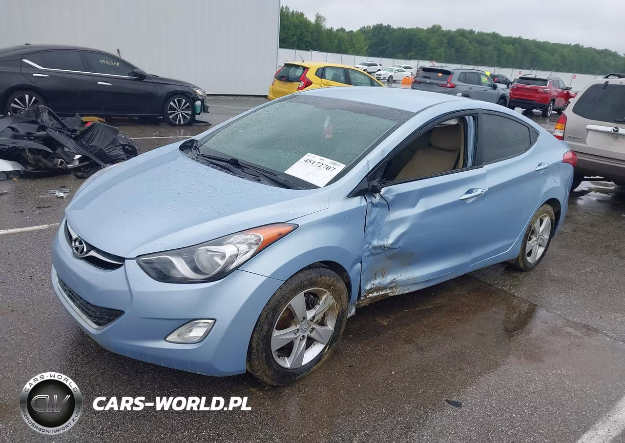 2012 Hyundai Elantra Gls (Ulsan Plant) VIN:KMHDH4AE3CU384568 - 2