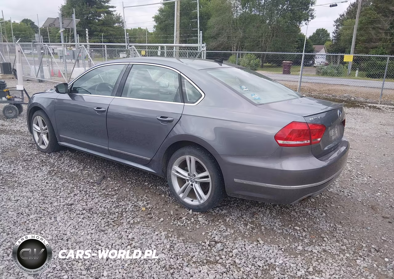 2014 Volkswagen Passat 2.0L Tdi Sel Premium VIN:1VWCN7A36EC071593 - 3