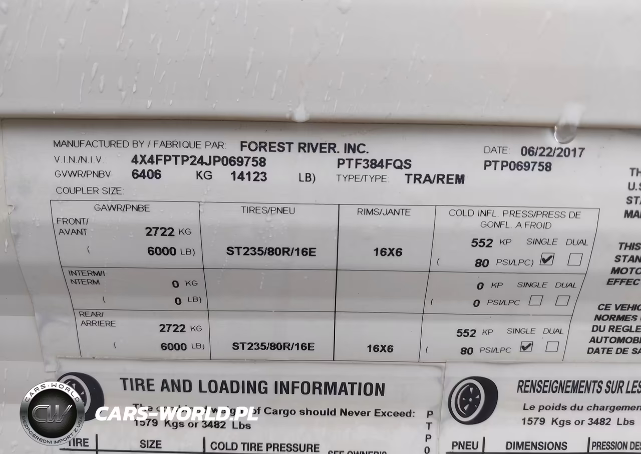 2018 Forest River Ptf384Fqs VIN:4X4FPTP24JP069758 - 9