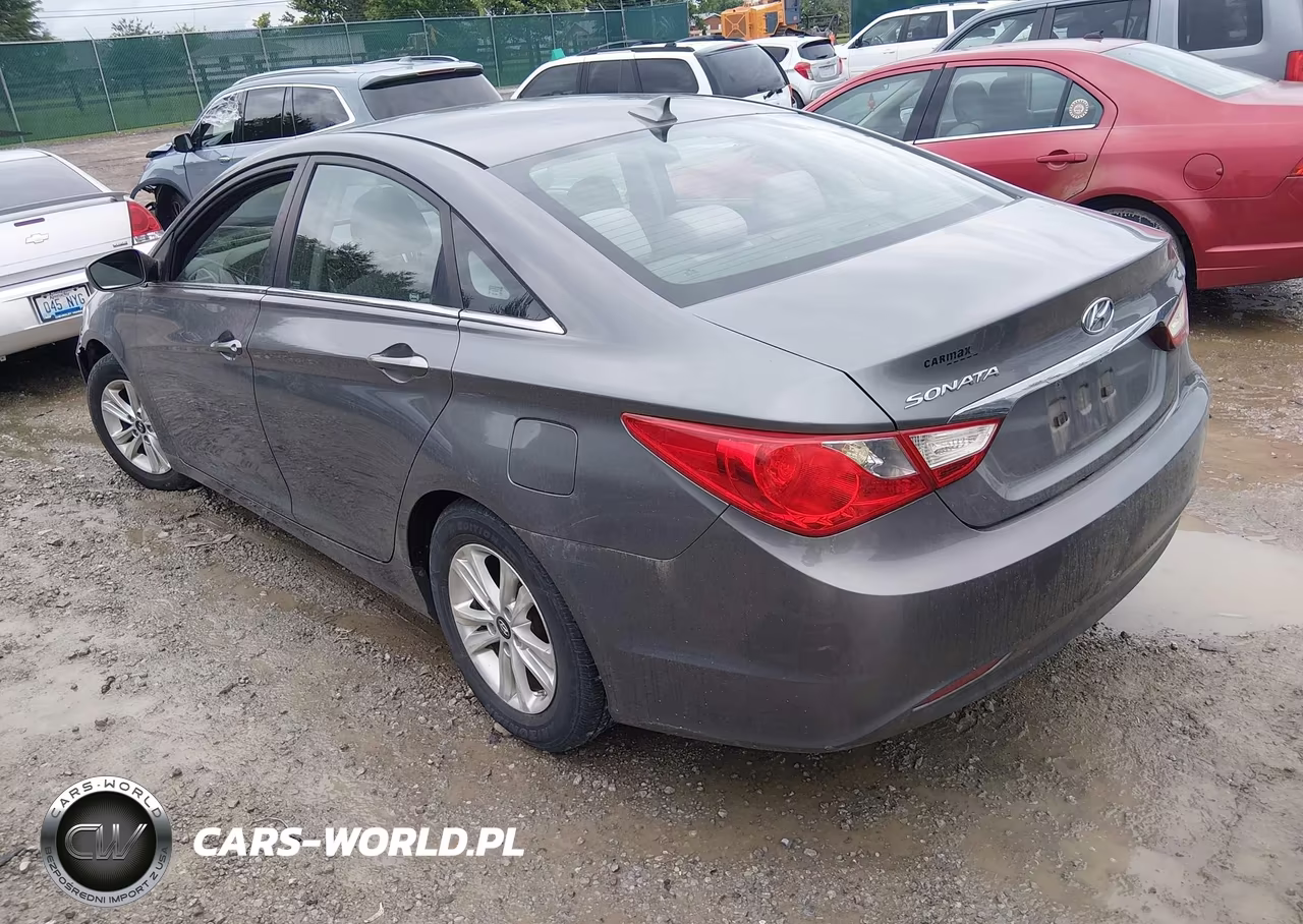 2012 Hyundai Sonata Gls VIN:5NPEB4ACXCH434563 - 3