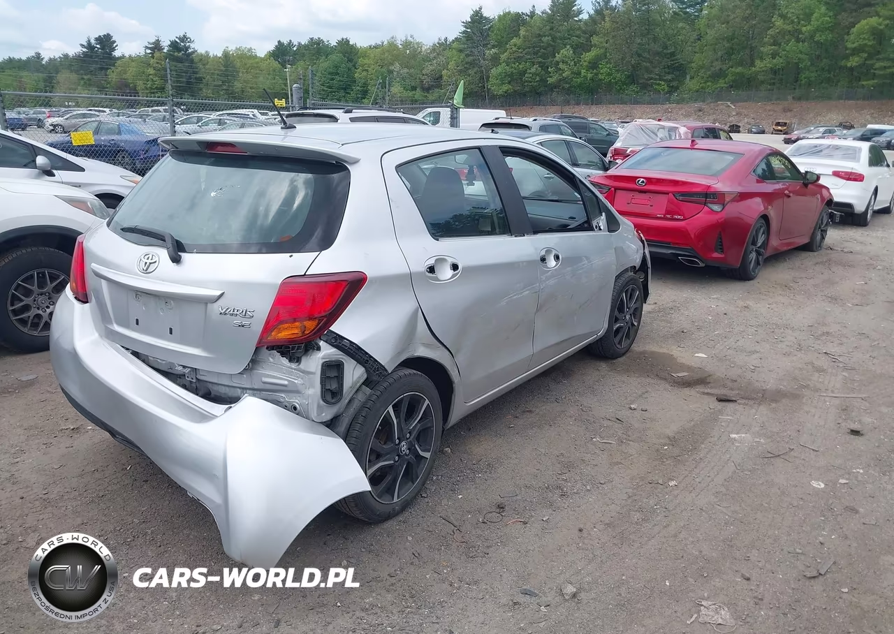 2015 Toyota Yaris Se VIN:VNKKTUD36FA022672 - 4