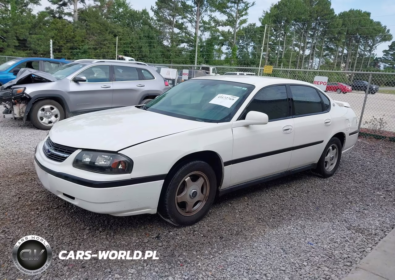 2004 Chevrolet Impala VIN:2G1WF52E349299230 - 2