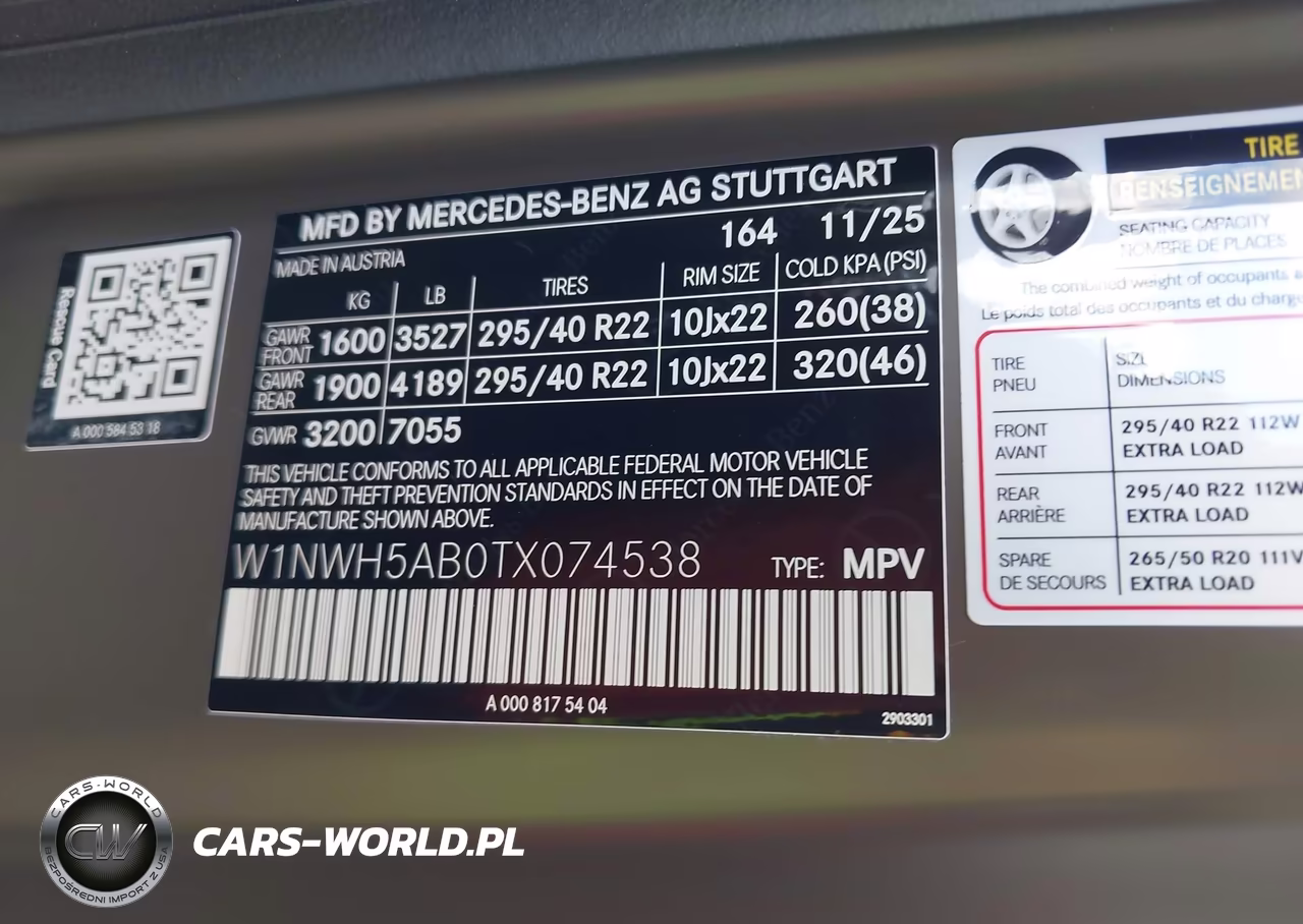 2026 Mercedes-Benz Amg G 63 VIN:W1NWH5AB0TX074538 - 9