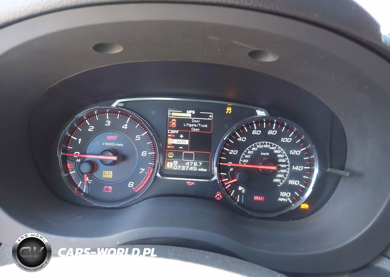 2018 Subaru Wrx Sti Limited VIN:JF1VA2T68J9822871 - 7