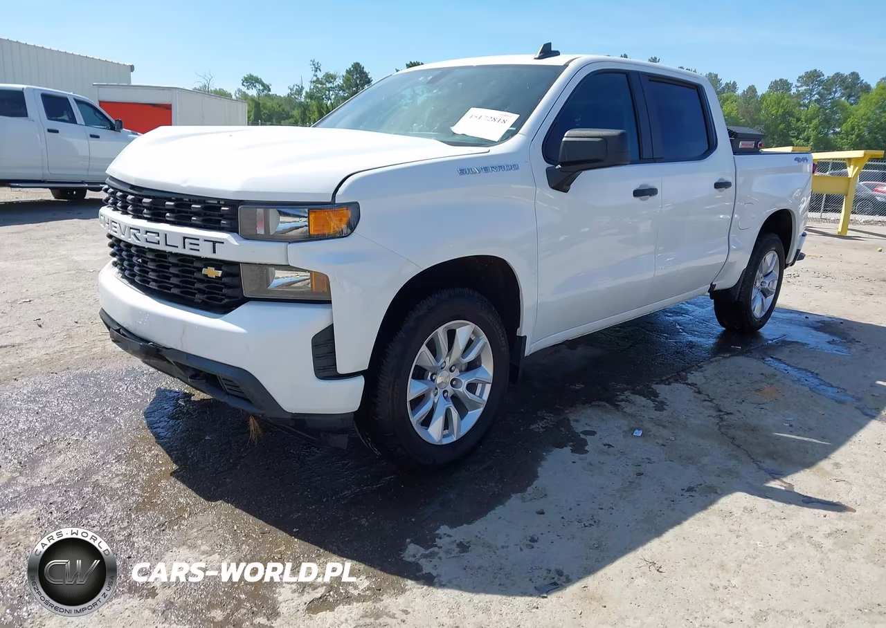 2020 Chevrolet Silverado 1500 4Wd Short Bed Custom VIN:1GCUYBEF9LZ335499 - 2