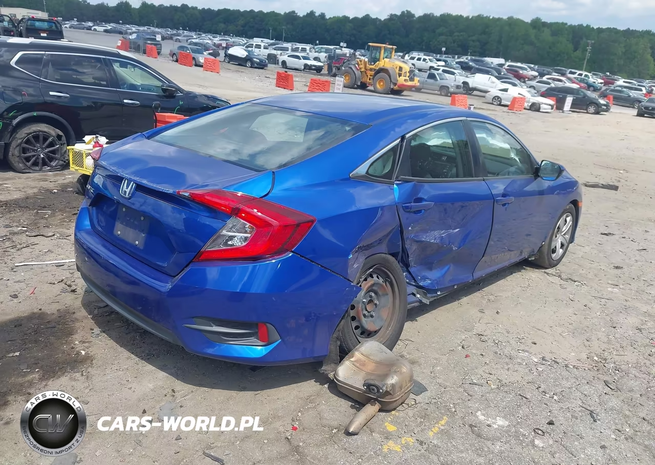 2016 Honda Civic Lx VIN:2HGFC2F5XGH560020 - 4