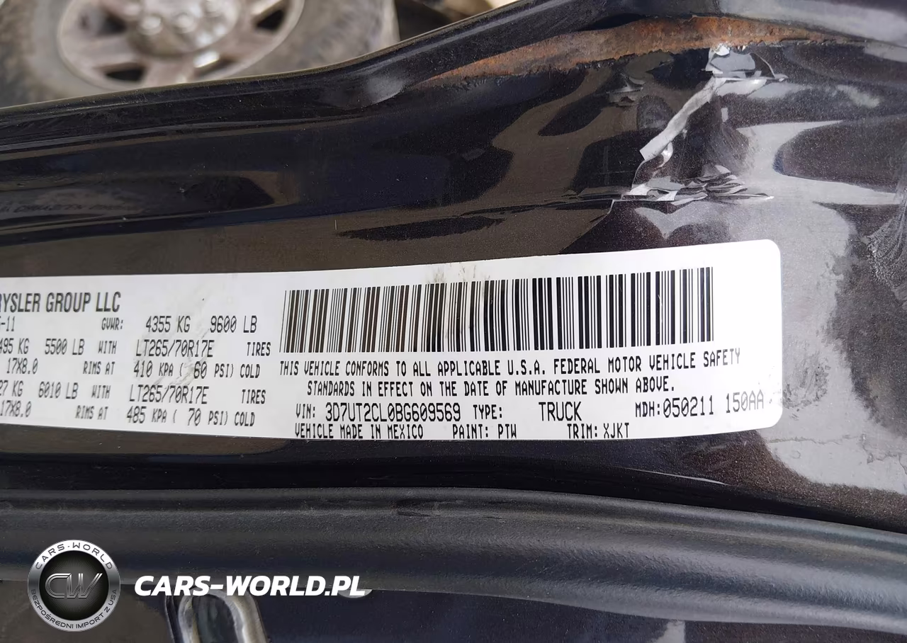2011 Ram Ram 2500 Laramie Longhorn VIN:3D7UT2CL0BG609569 - 9
