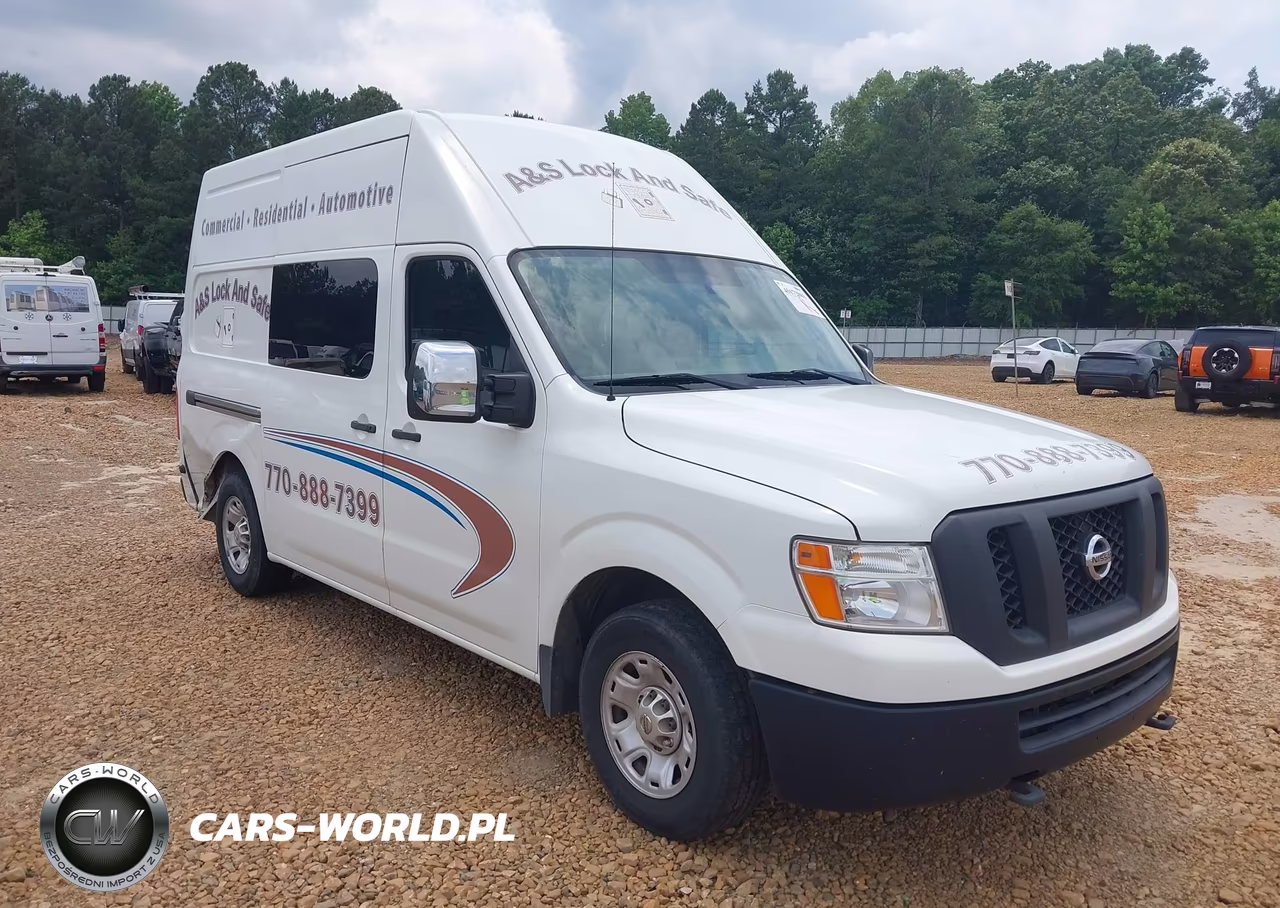 2016 Nissan Nv Cargo Nv2500 Hd Sv V8