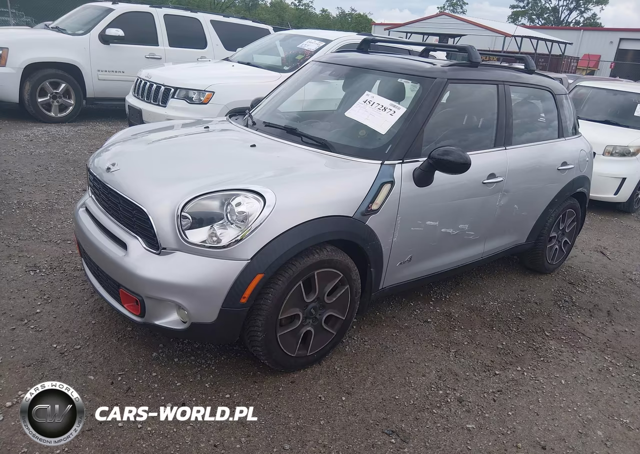 2014 Mini Countryman Cooper S VIN:WMWZC5C59EWP41378 - 2