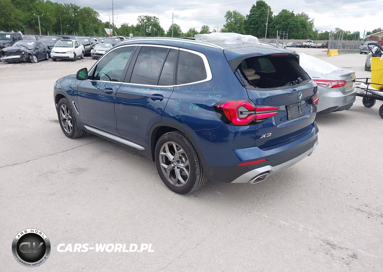 2024 BMW X3 xDrive30I VIN:5UX53DP01R9V84281 - 3