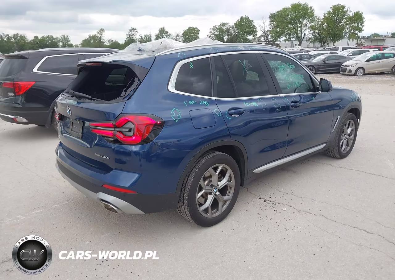 2024 BMW X3 xDrive30I VIN:5UX53DP01R9V84281 - 4