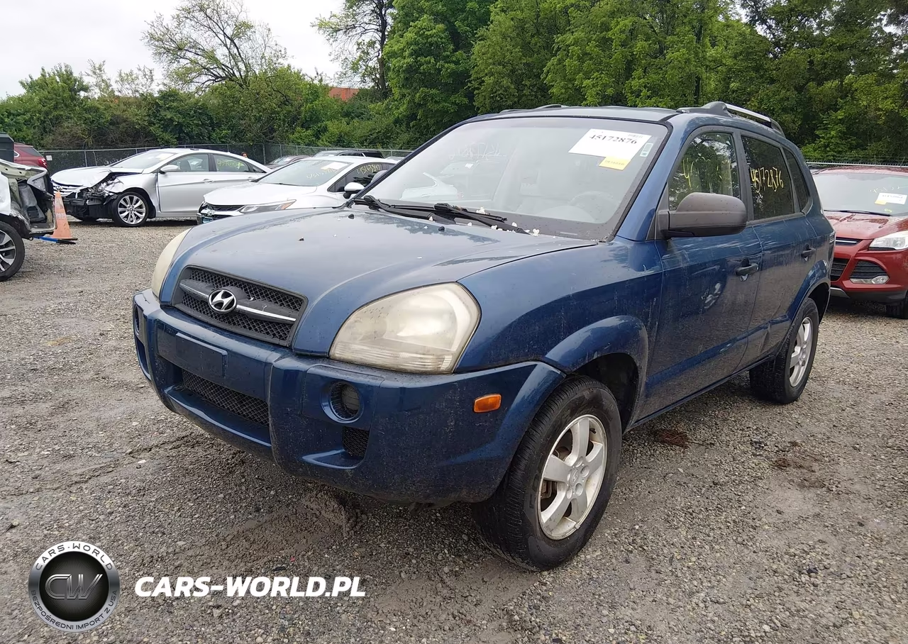 2007 Hyundai Tucson Gls VIN:KM8JM12BX7U504115 - 2