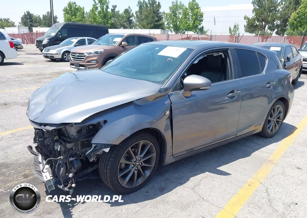 2012 Lexus Ct 200H Premium VIN:JTHKD5BH2C2110035 - 2