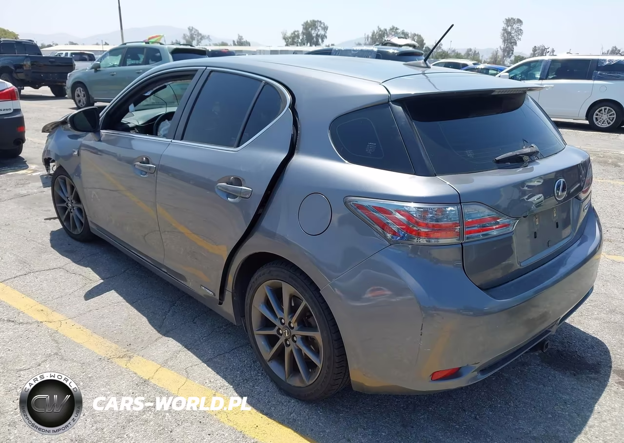 2012 Lexus Ct 200H Premium VIN:JTHKD5BH2C2110035 - 3