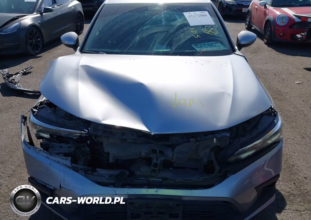 2022 Honda Civic Lx VIN:2HGFE2F26NH545480 - 13