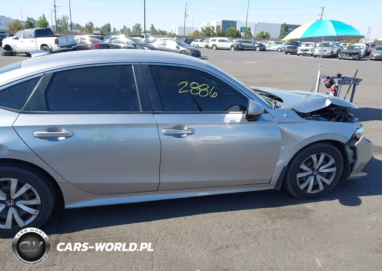 2022 Honda Civic Lx VIN:2HGFE2F26NH545480 - 14