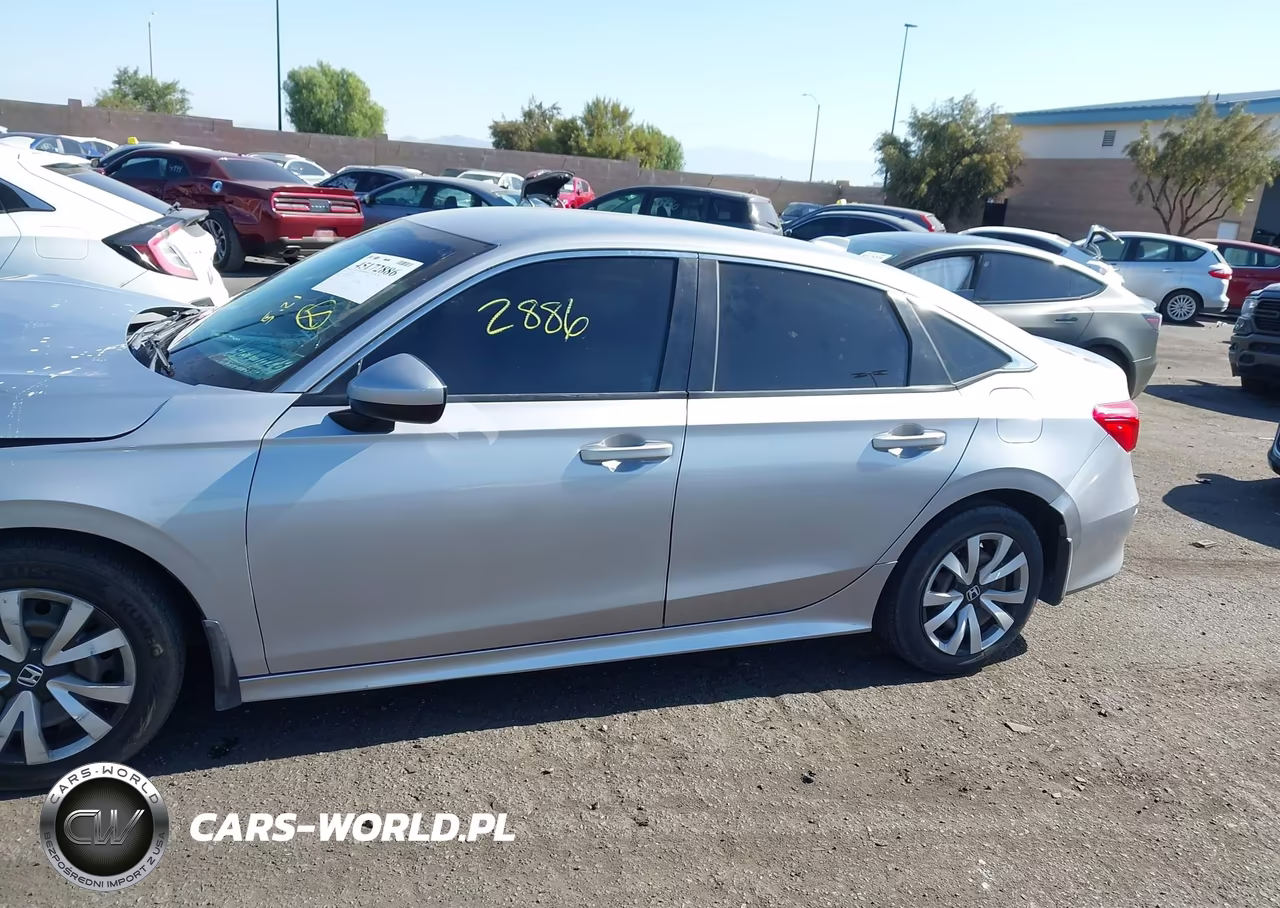 2022 Honda Civic Lx VIN:2HGFE2F26NH545480 - 15
