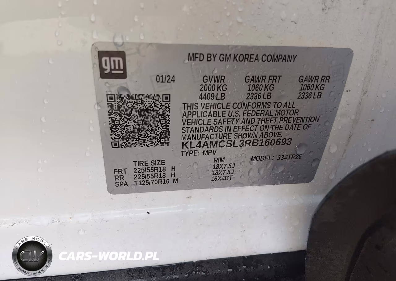 2024 Buick Encore Gx Preferred Awd VIN:KL4AMCSL3RB160693 - 9
