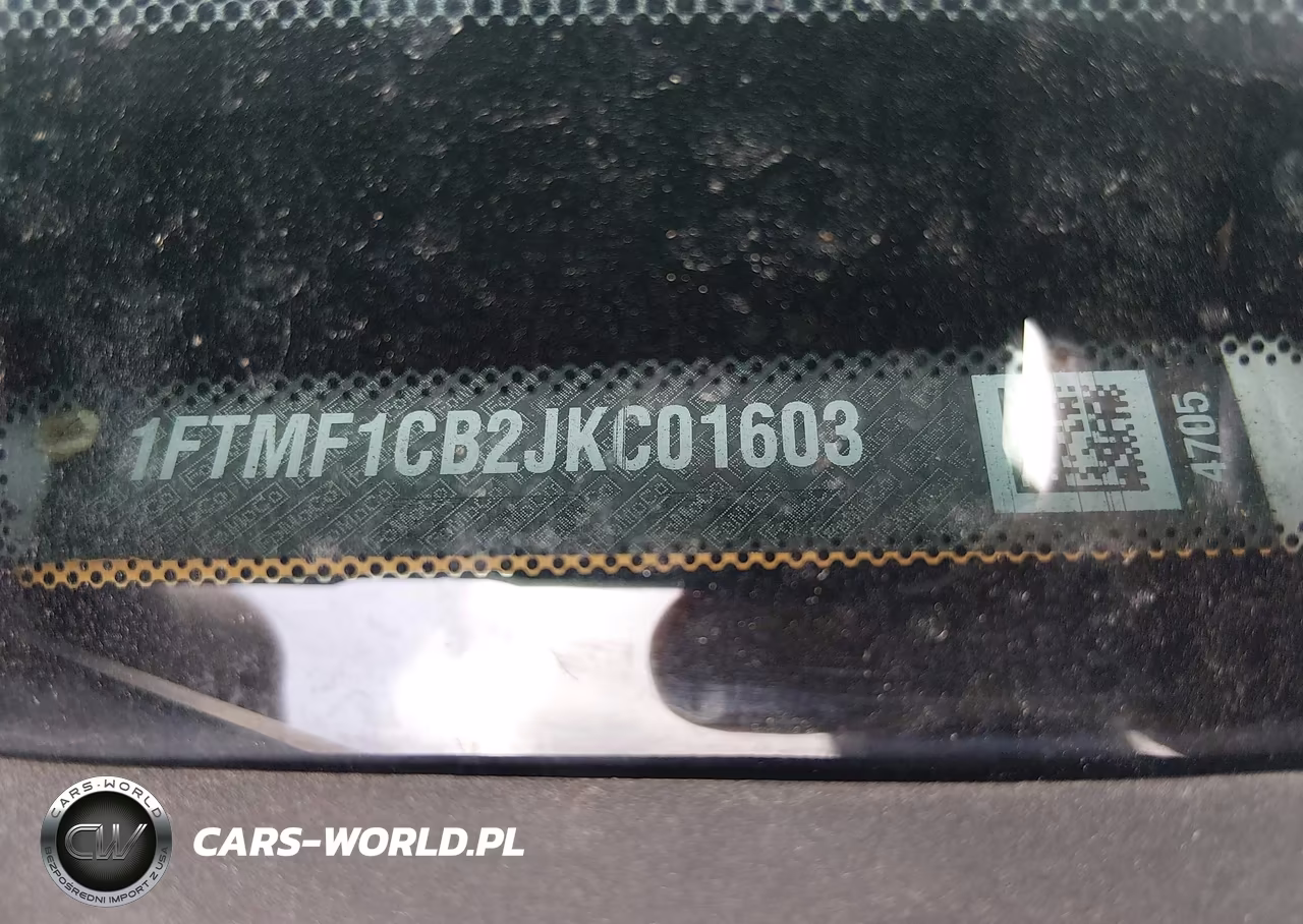 2018 Ford F-150 Xl VIN:1FTMF1CB2JKC01603 - 9