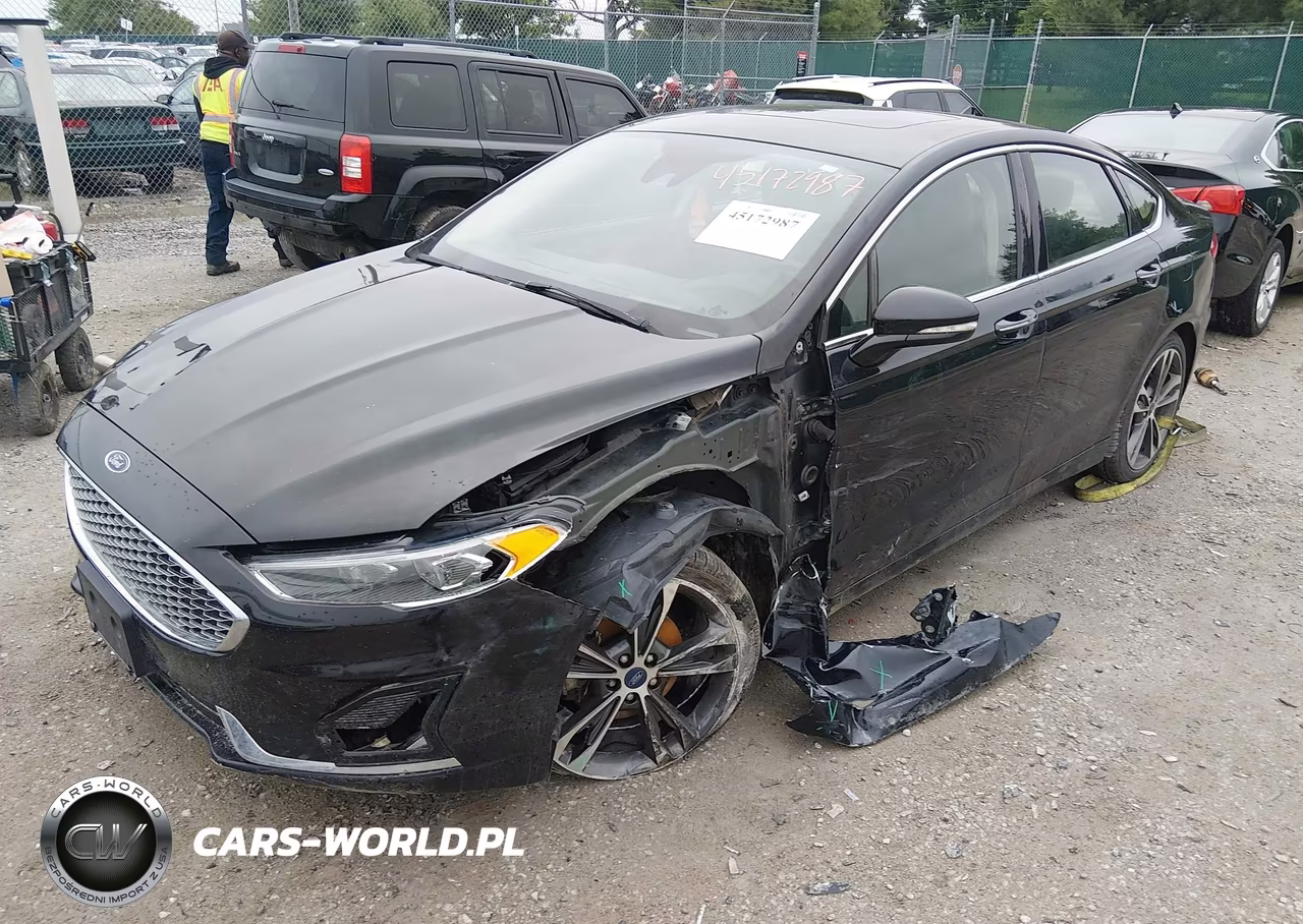 2020 Ford Fusion Titanium VIN:3FA6P0D92LR131133 - 2