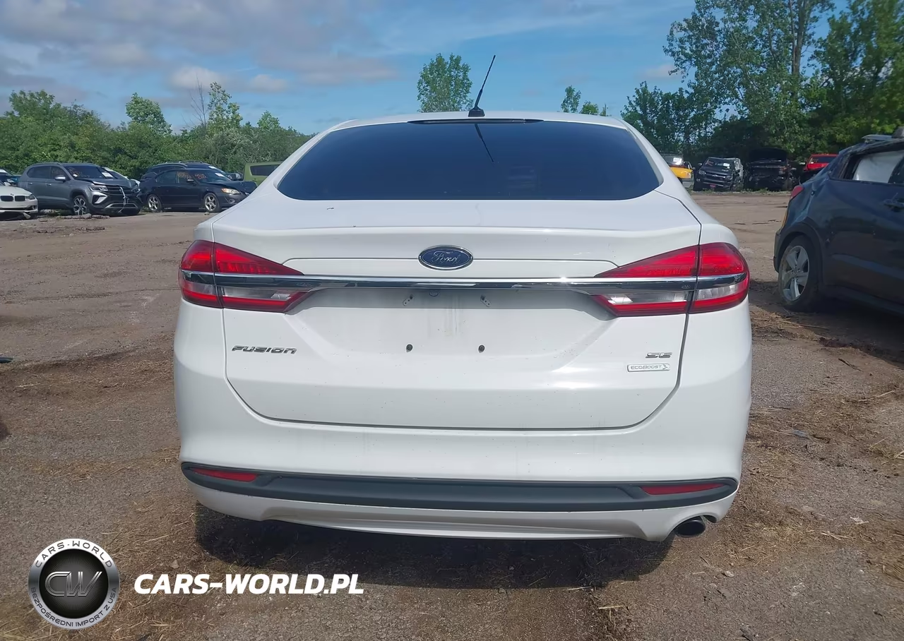 2017 Ford Fusion Se VIN:3FA6P0HD0HR139012 - 16