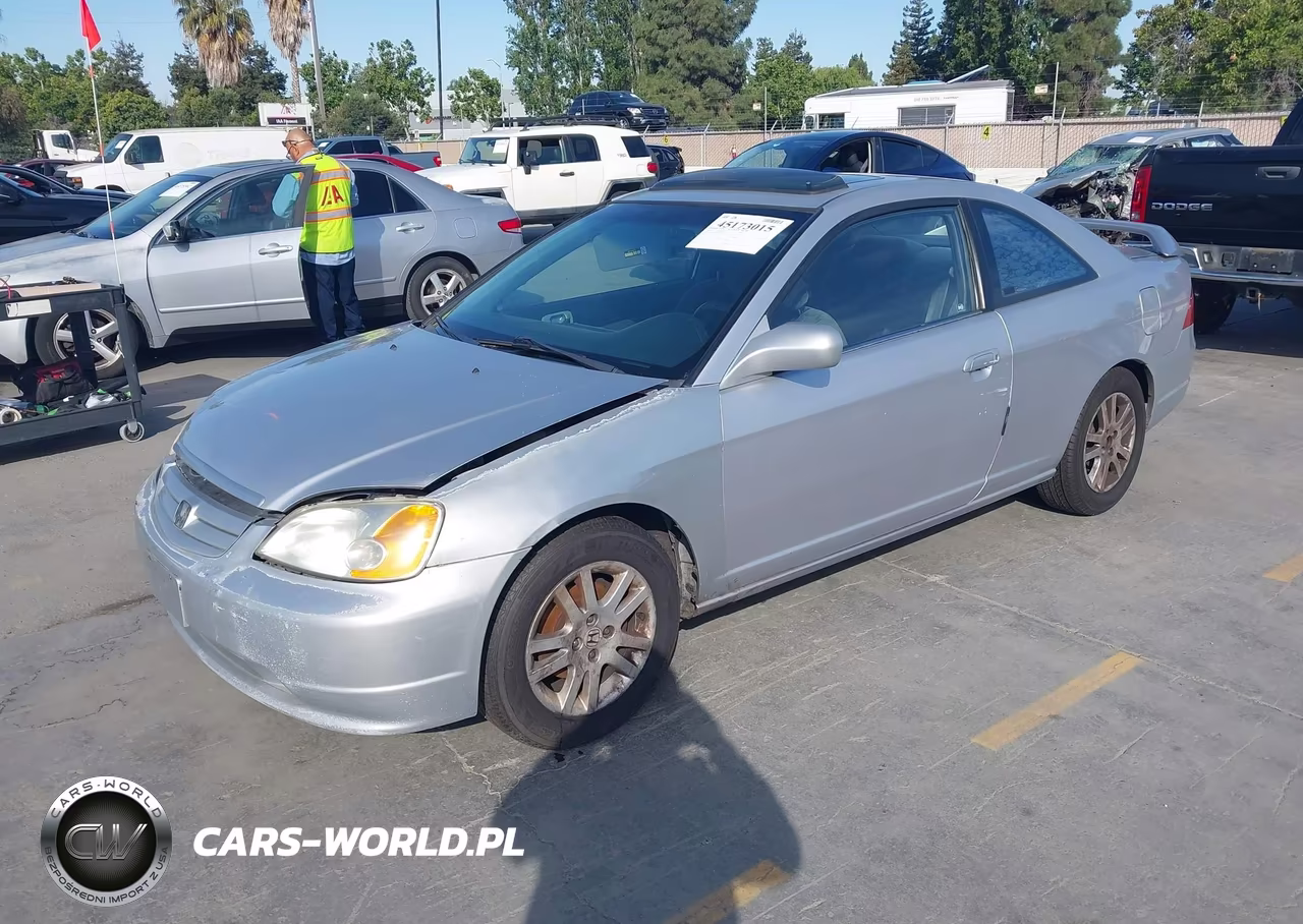 2001 Honda Civic Ex VIN:1HGEM22981L005949 - 2