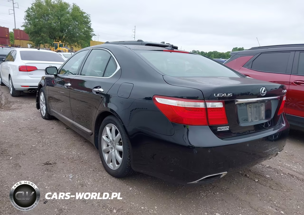 2007 Lexus Ls 460 VIN:JTHBL46F775012418 - 3
