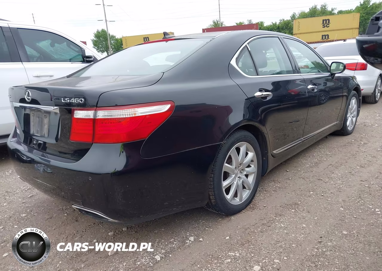 2007 Lexus Ls 460 VIN:JTHBL46F775012418 - 4