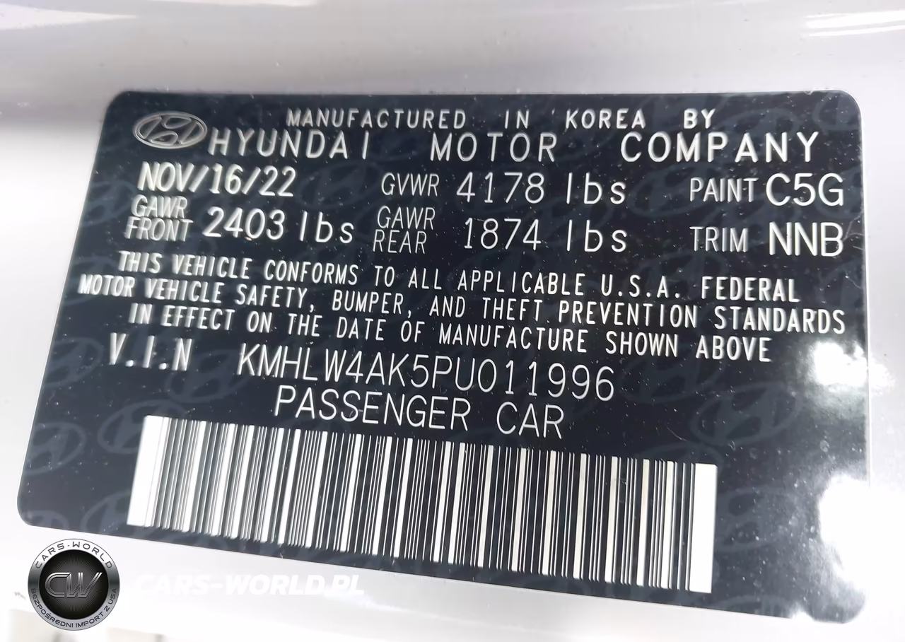2023 Hyundai Elantra N VIN:KMHLW4AK5PU011996 - 9