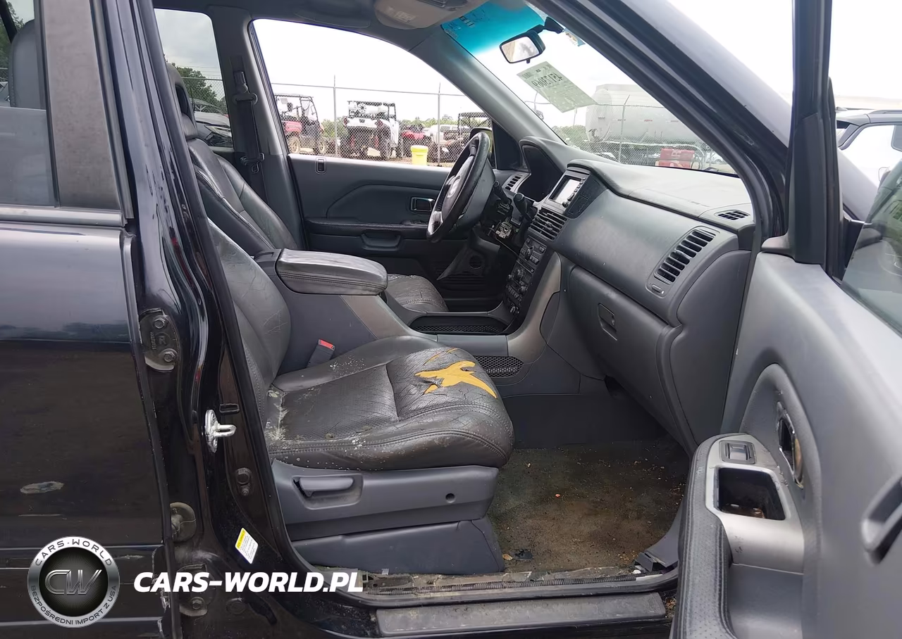 2004 Honda Pilot Ex-L VIN:2HKYF18784H600489 - 5