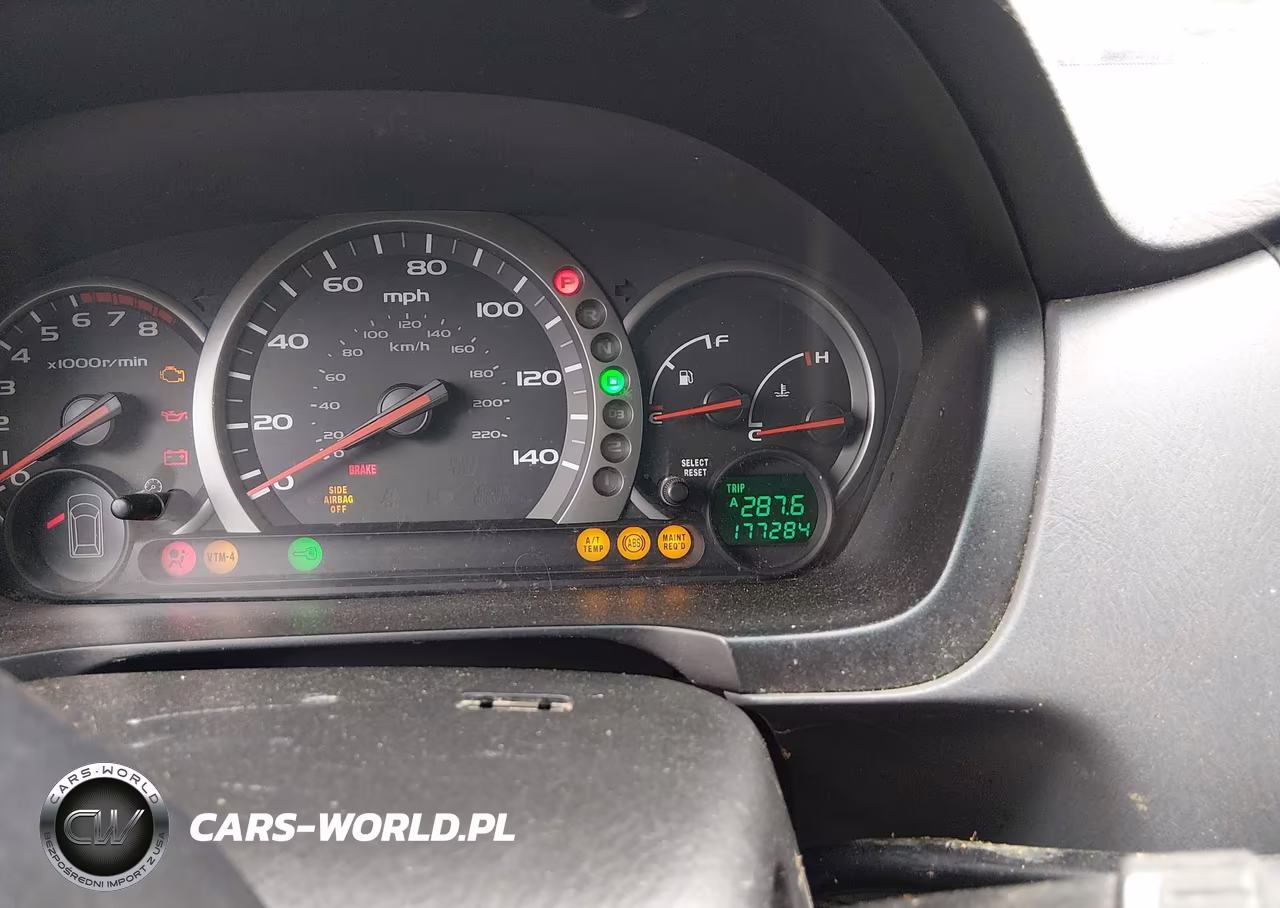 2004 Honda Pilot Ex-L VIN:2HKYF18784H600489 - 7