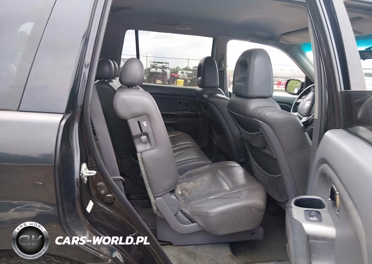 2004 Honda Pilot Ex-L VIN:2HKYF18784H600489 - 8