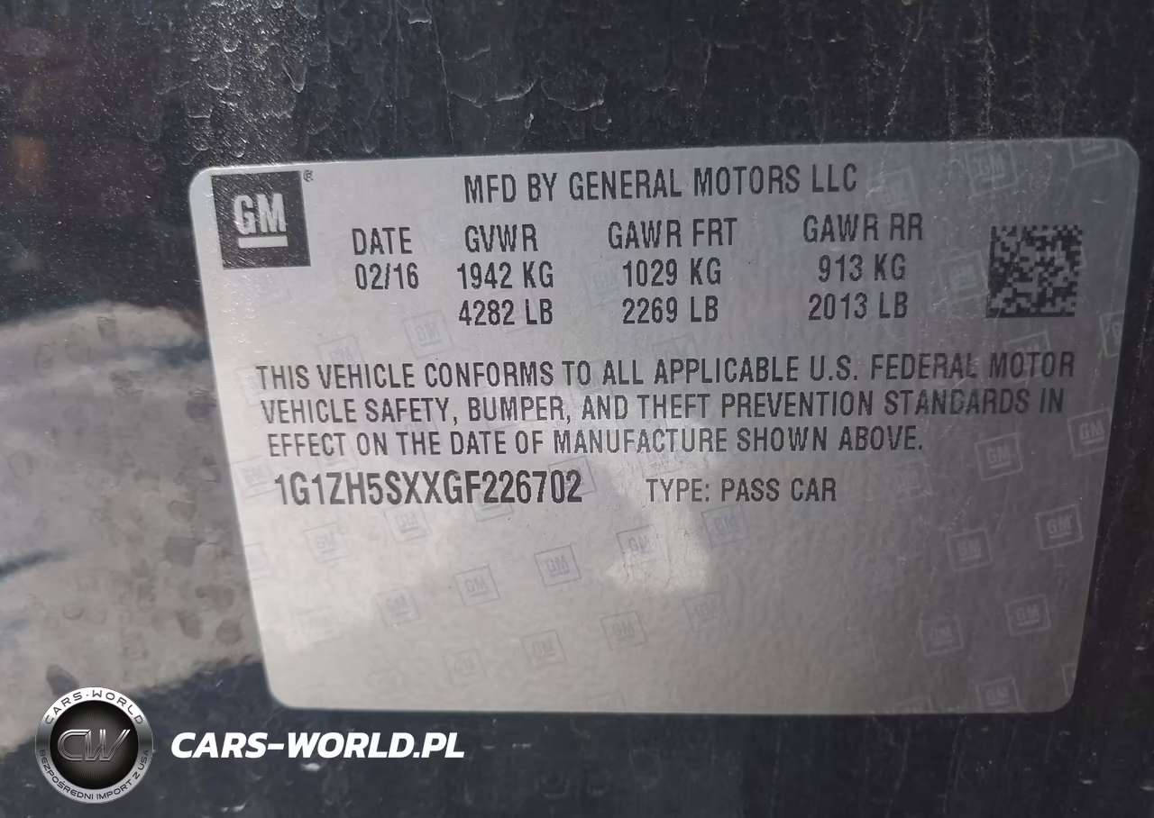 2016 Chevrolet Malibu Premier VIN:1G1ZH5SXXGF226702 - 9