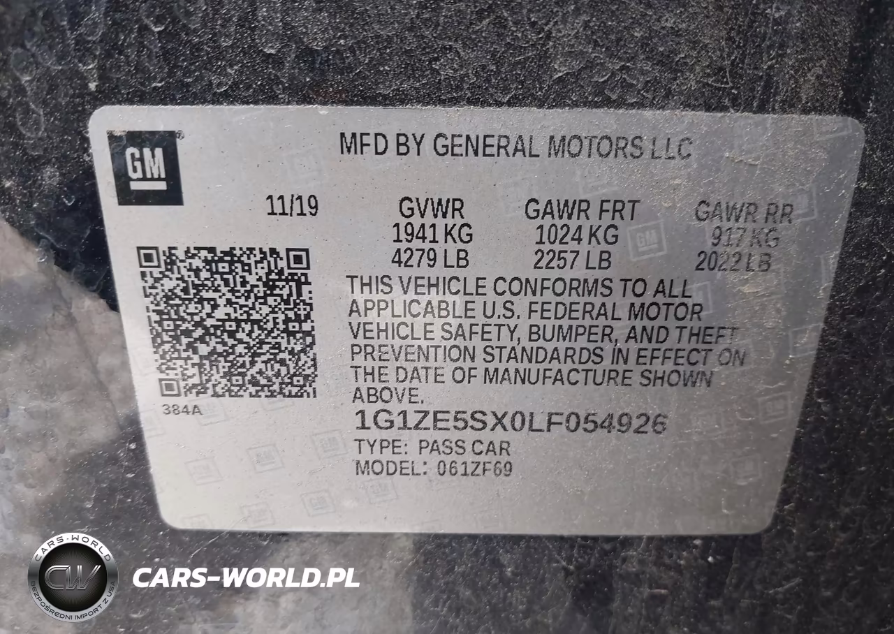 2020 Chevrolet Malibu Fwd Premier VIN:1G1ZE5SX0LF054926 - 9