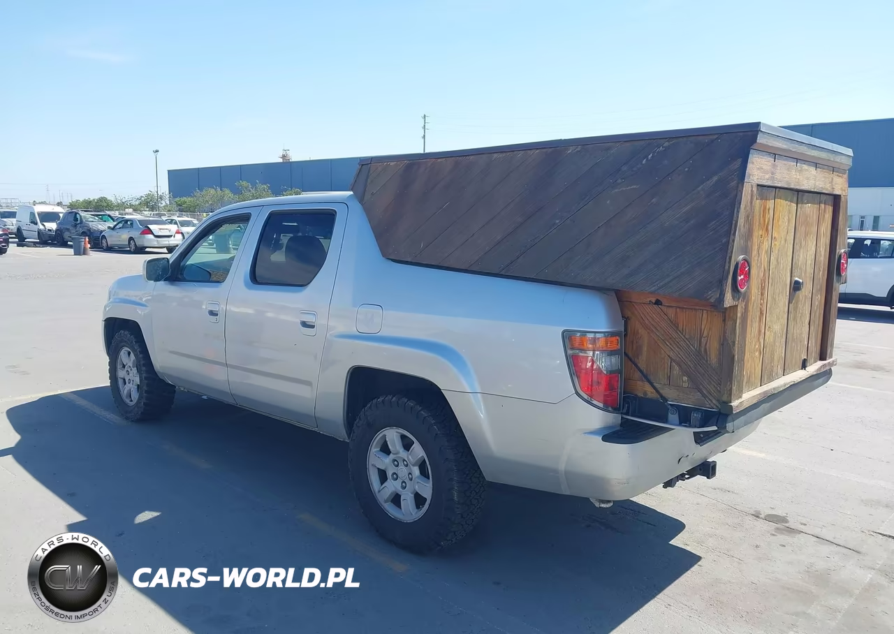 2006 Honda Ridgeline Rtl VIN:2HJYK16516H500691 - 3