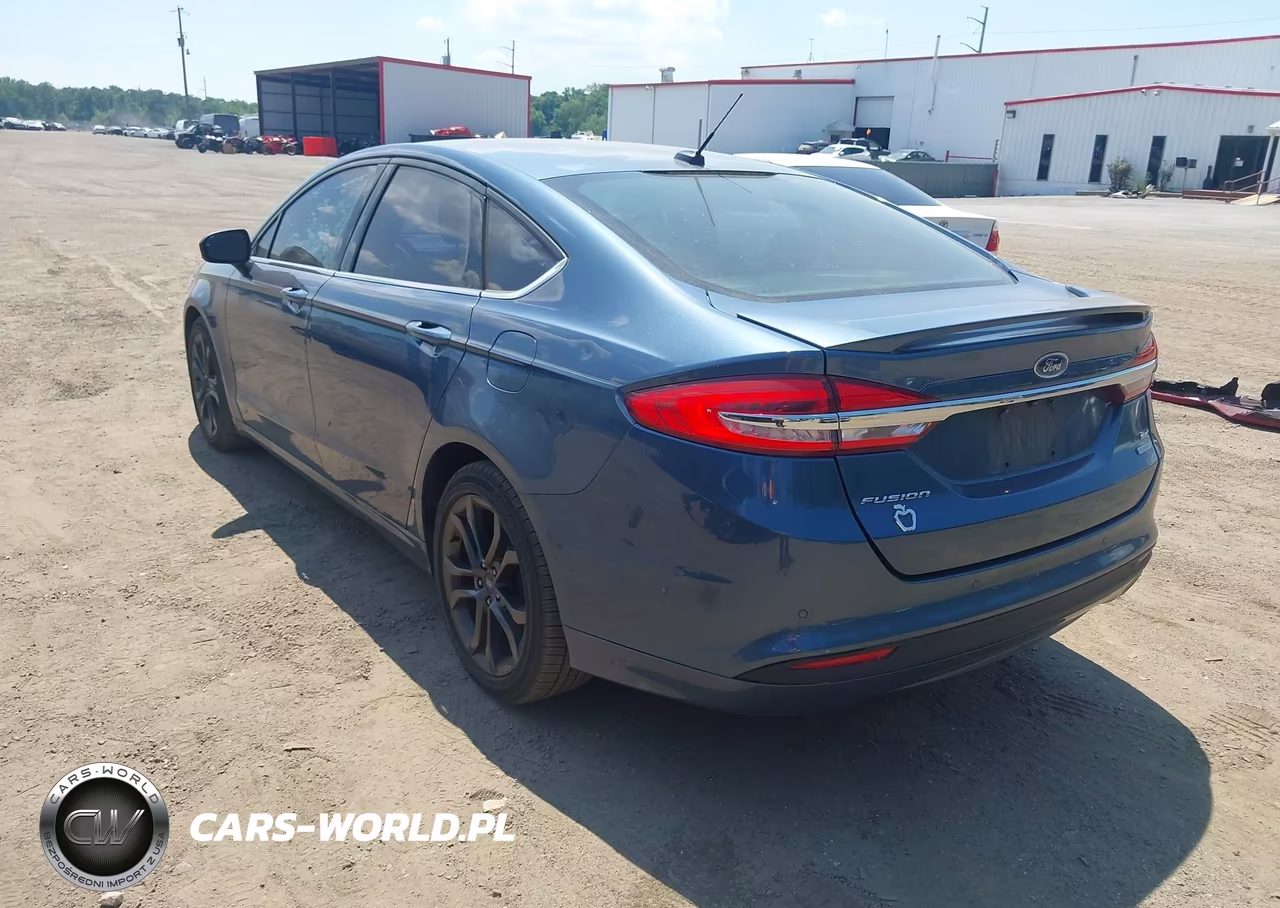 2018 Ford Fusion Se VIN:3FA6P0HD2JR157369 - 3