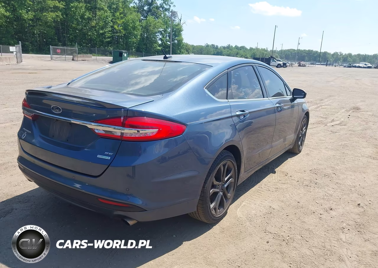 2018 Ford Fusion Se VIN:3FA6P0HD2JR157369 - 4