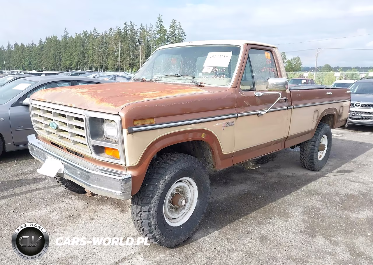 1985 Ford F250 VIN:2FTHF26H9FCB18544 - 2