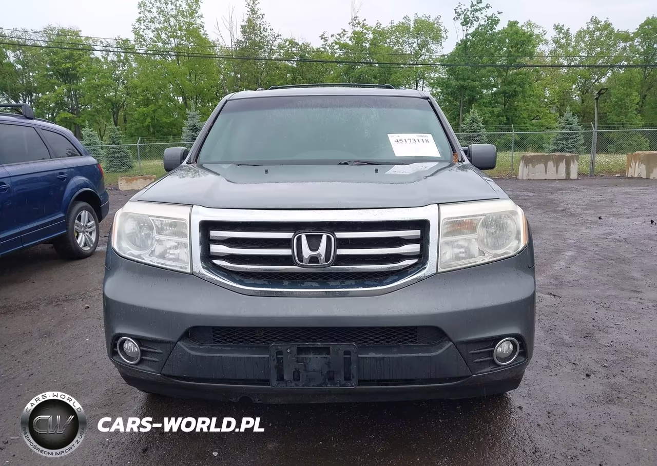 2012 Honda Pilot Ex-L VIN:5FNYF4H65CB035642 - 12