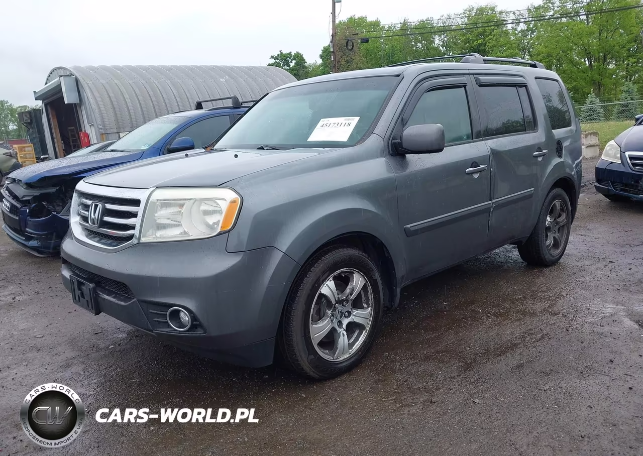 2012 Honda Pilot Ex-L VIN:5FNYF4H65CB035642 - 2