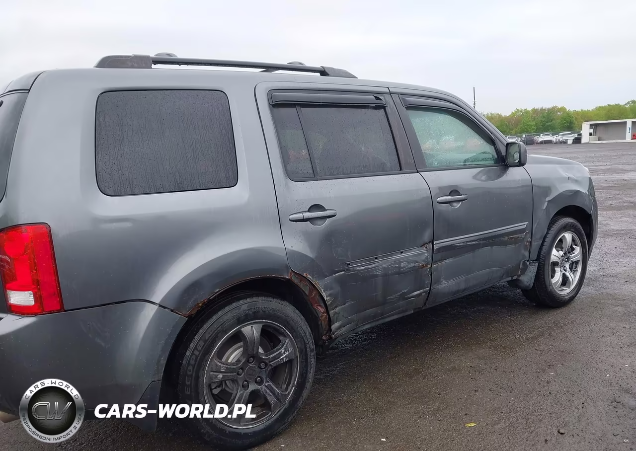 2012 Honda Pilot Ex-L VIN:5FNYF4H65CB035642 - 6