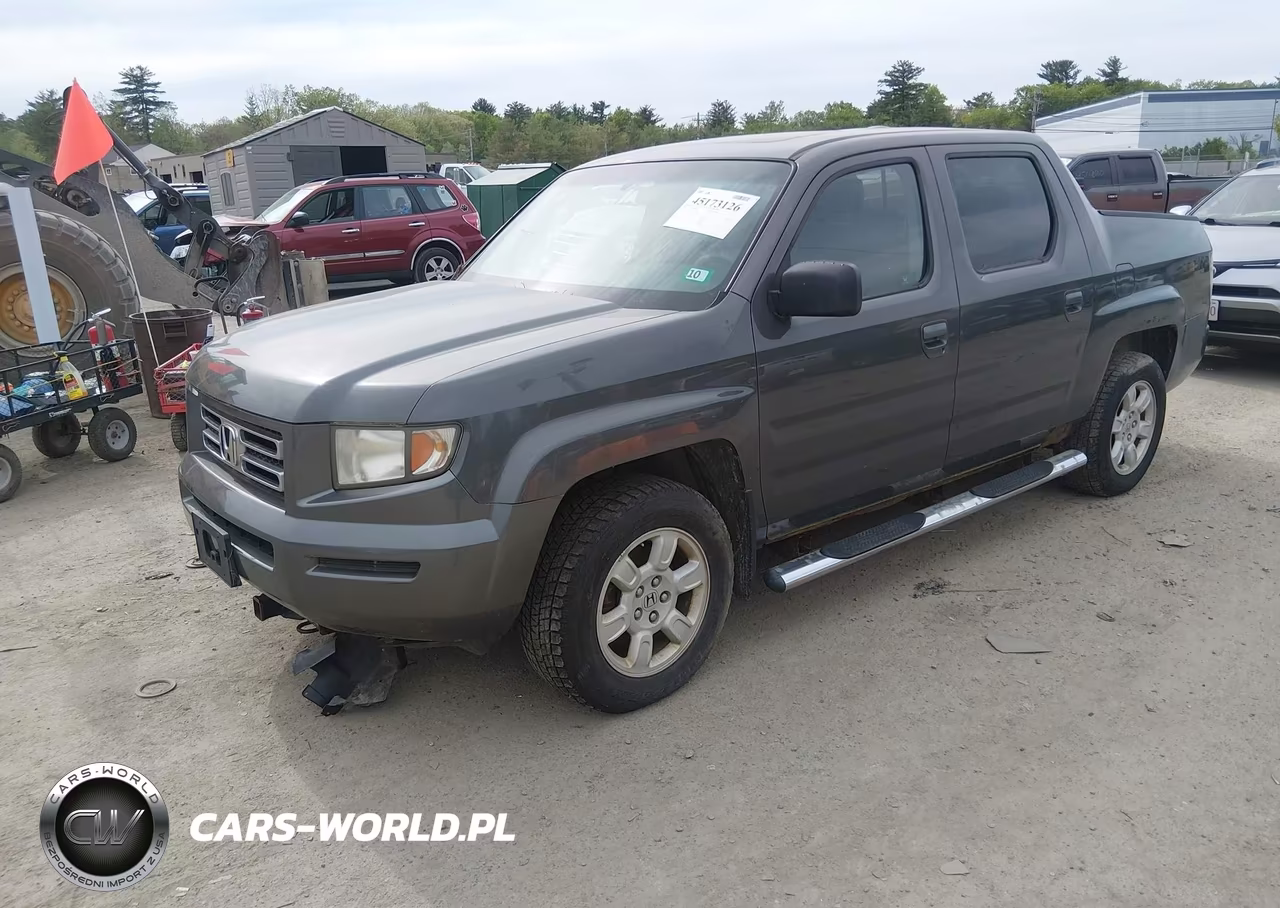2007 Honda Ridgeline Rtl VIN:2HJYK16507H524773 - 2