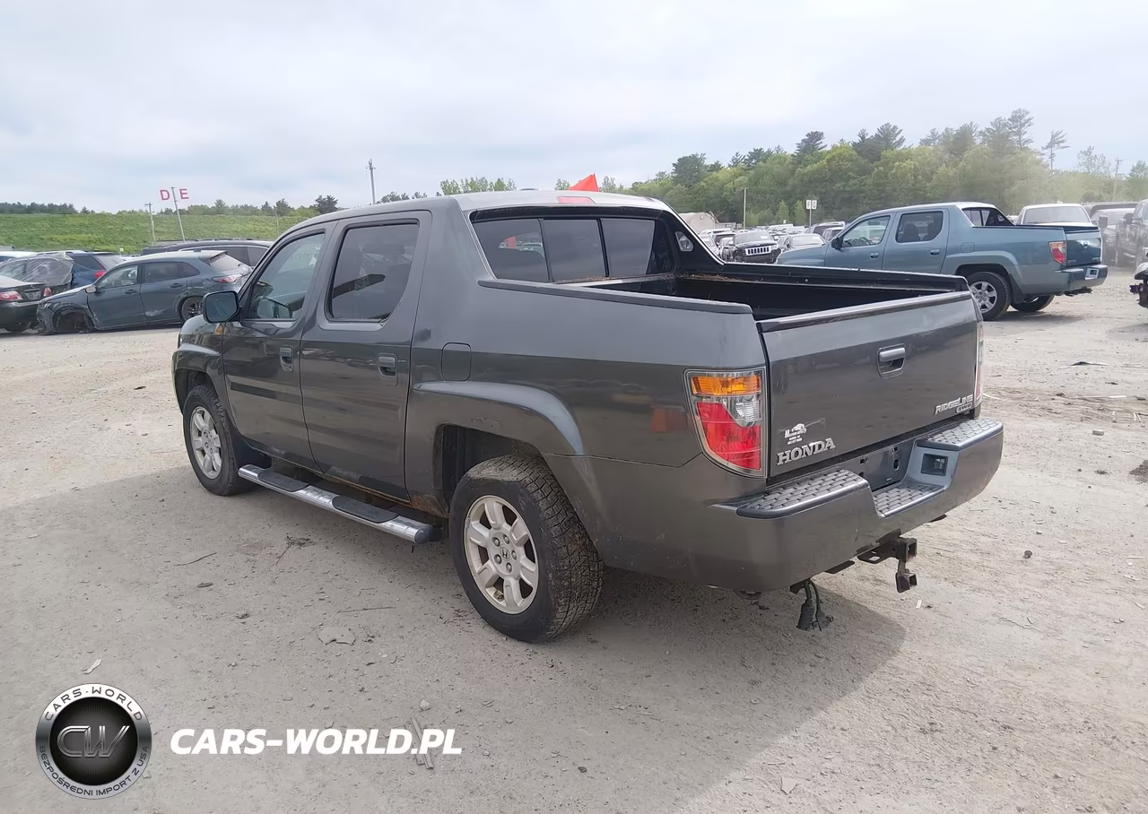 2007 Honda Ridgeline Rtl VIN:2HJYK16507H524773 - 3